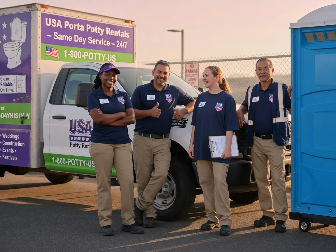 Porta Potty Rental company in Hammon, OK